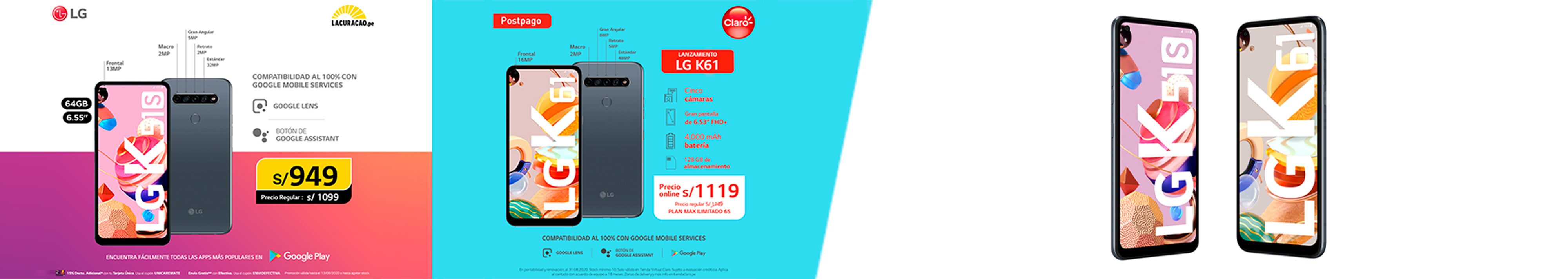 SERIE LG K 2020: NUEVA GAMA MEDIA CON 5 CÁMARAS, BATERÍA DE 4MAH Y PANTA-LLA CINEMATOGRÁFICA YA ESTÁN A LA VENTA DESDE CASI 700 SOLES